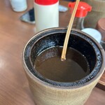 とんかつ 竹亭 - ソースもよい