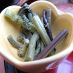 元祖からみもち 鈴樹 - 箸休め（山菜） 10/2/3