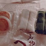 へんばや商店 - へんぱ餅230円/個、さわ餅360円/2個（2026年1月）