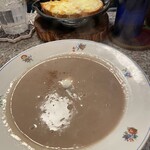 PEDIBUS JAMBUS - 栗のスープとチーズパン　1500円