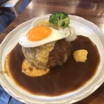 ハンバーグ食堂 榎本よしひろ商店 - オリジナルハンバーグチーズ
                                1450円