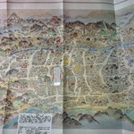 辻留 - 包み紙の京都絵地図は日本画家池田遥邨のもの