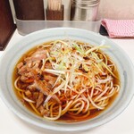 爽亭 - 料理写真:辛味ねぎチャーシューそば、590円。