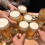 スミヤキ エビス - 7人で乾杯♫