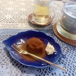 一素茶庵 - 料理写真:バラ型低糖ブラウニー