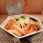 食・松浦 - 豆腐ときのこ揚げ出し