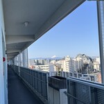 炭火やきとりと家庭創作料理 にこいち - 翌朝の富士山❣️