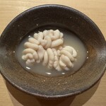 佐野鮨 - お出汁で炊いた白子　◎
