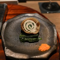 炭焼 TORI8 - 黒帝ささみ春菊巻きフリット