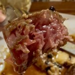 グレーヌマルシェ - 牛フィレの断面