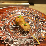 炭焼 TORI8 - ねぎま、身の中にねぎをつめてます