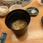 浪速 鮨波留加 - 味噌汁