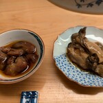 浪速 鮨波留加 - 牡蠣となまこ