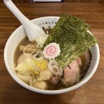 江戸前煮干中華そば きみはん - 特製中華そば 醤油（1,290円）