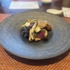 中国料理 彩湖 - 豚ひき肉と雪菜の黒炒飯