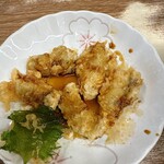 豊野丼 - 牡蠣天丼　1300円税込