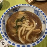 小料理ふるかわ - 鍋の後のうどん