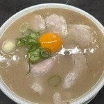 佐賀ラーメン いちげん。 - 卵黄入りラーメン