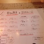 立ち呑み 晩杯屋 - メニュー