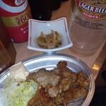 立ち呑み 晩杯屋 - サーロイン焼肉&サービス