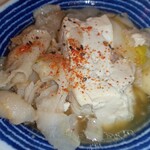 立ち呑み 晩杯屋 - 肉豆腐