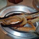 立ち呑み 晩杯屋 - 鮭ハラス