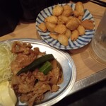 立ち呑み 晩杯屋 - 謎炒め