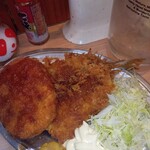 立ち呑み 晩杯屋 - アジコロ￥250