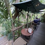 fuu cafe - テラス席へ！