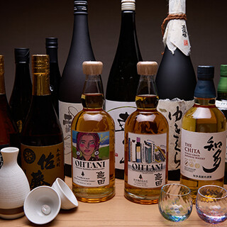 各種料理與日本酒的完美搭配，種類繁多，隨時可以為您推薦！