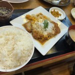 なんで、や - カツ煮定食