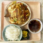 矢吹飯店 - レバーいため定食