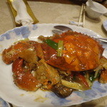 GOLDENTOP RESTAURANT - 黒こしょう用のカニがうりきれで、あまりおいしくない蟹