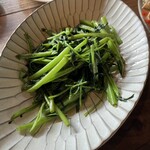 タヴェタブ - 空芯菜炒め