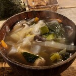 スペースakebi - 味噌汁