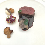 L'ORANGERIE - 肉　蝦夷鹿、赤キャベツ