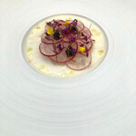 L'ORANGERIE - 前菜　平目、聖護院かぶ