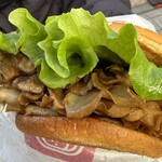 ドムドムハンバーガー - 【今夜はまいたけバーガー】