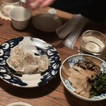 ムル - マンドゥはリピートしました（ノーマル＆キムチ）