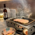 やきにく 梵厨 - いい感じの焼き加減
