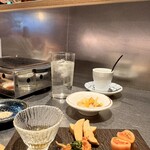 やきにく 梵厨 - 前菜4種