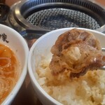 焼肉冷麺やまなか家 - あぶりカルビ