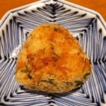 Ebisu Kichinoza - 大葉とじゃこの焼きおにぎり