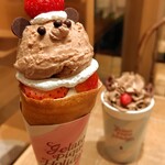gelato pique cafe bio concept - クレープ、ティーラテ