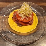 Italianbar ATTACHMENT 2nd - 鮪とトマトのカルパッチョ❗
