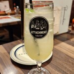 Italianbar ATTACHMENT 2nd - 高知柚子モヒート❗