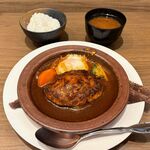 キッチン トーキョー - 煮込みハンバーグ定食