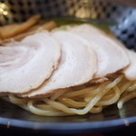 らーめん 与七 - 与七のつけ麺250gとチャーシュー（14.12）