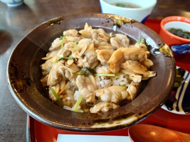 天橋立のあさり丼