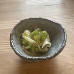 季より - かぶの辛子漬けもバチバチに美味しくてやばかった